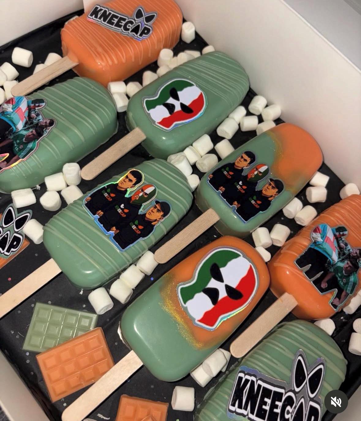 KNEECAP Style Cupcake Toppers