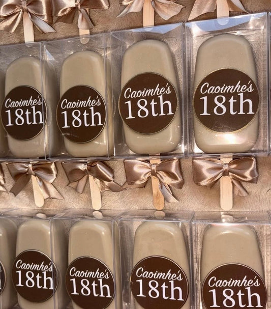 18th Birthday Cupcake Toppers – Personalised Name & Age – Custom Party Cupcake Toppers