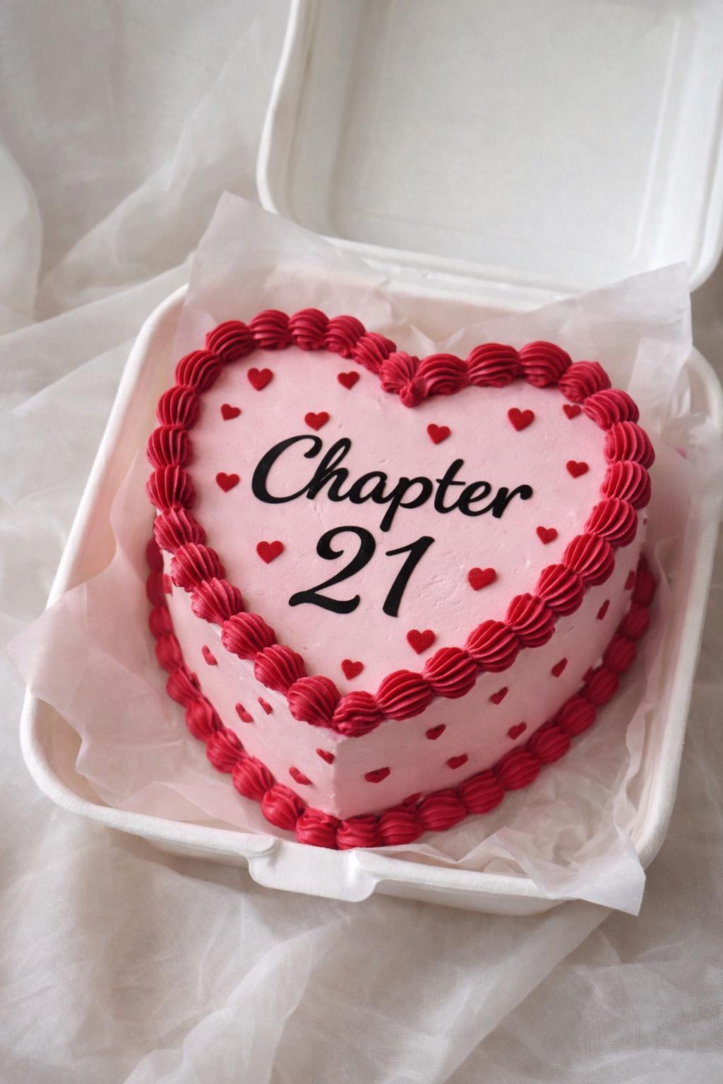 Chapter 21 Cake Topper – Script Birthday Cake Topper – Personalised Any Age Bento Cake Decoration